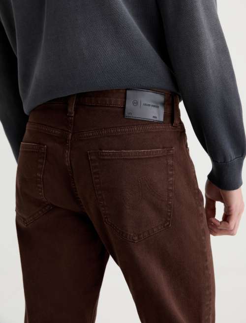 Everett Slim Straight Jean - Sulfur Wood Brown