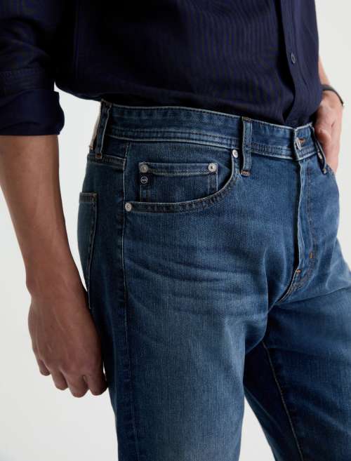 Everett Slim Straight Jean - Blue Train