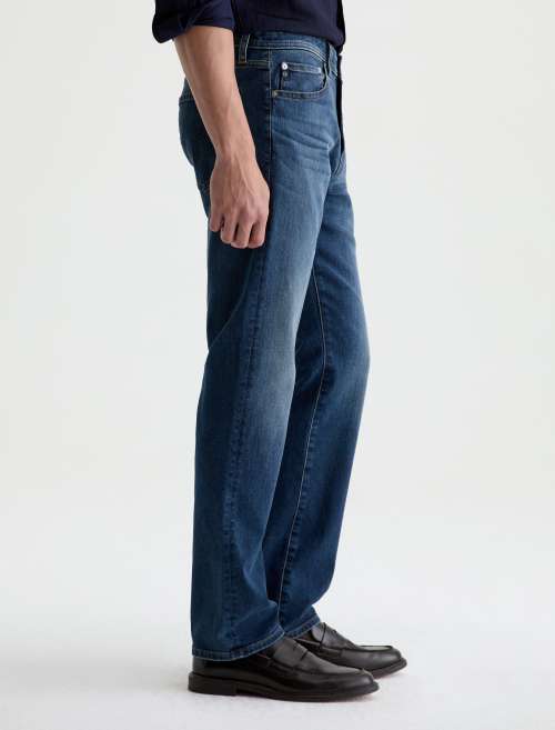 Everett Slim Straight Jean - Blue Train