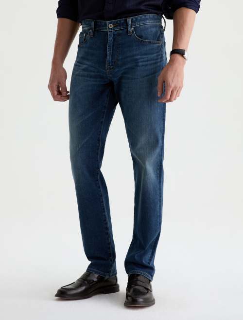 Everett Slim Straight Jean - Blue Train