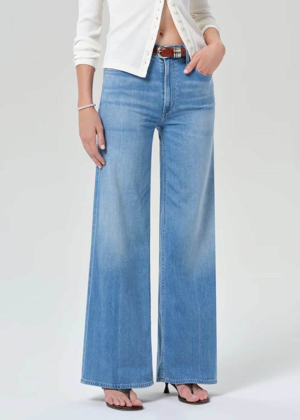 Lyra Long Wide Leg - Canopy