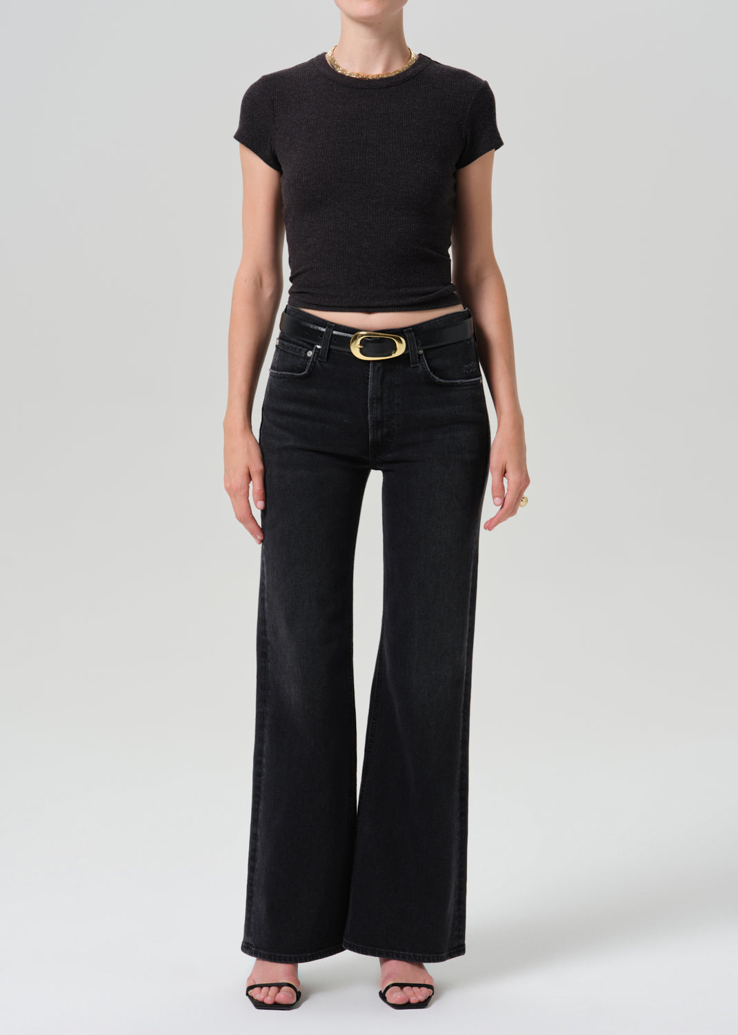Kimberly 70's Flare in Cateye, front view