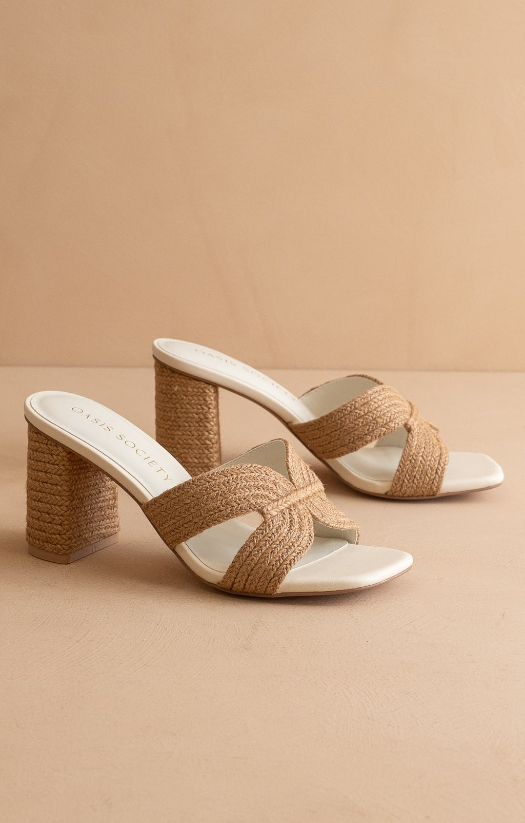 Santal Raffia Heels