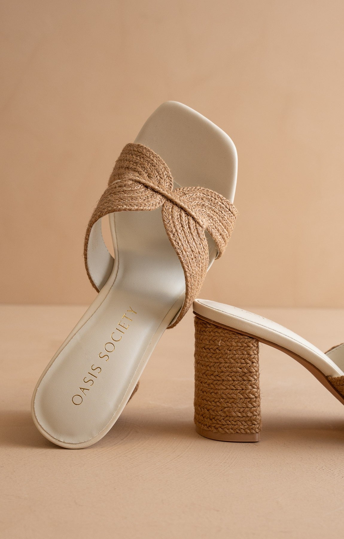 Santal Raffia Heels