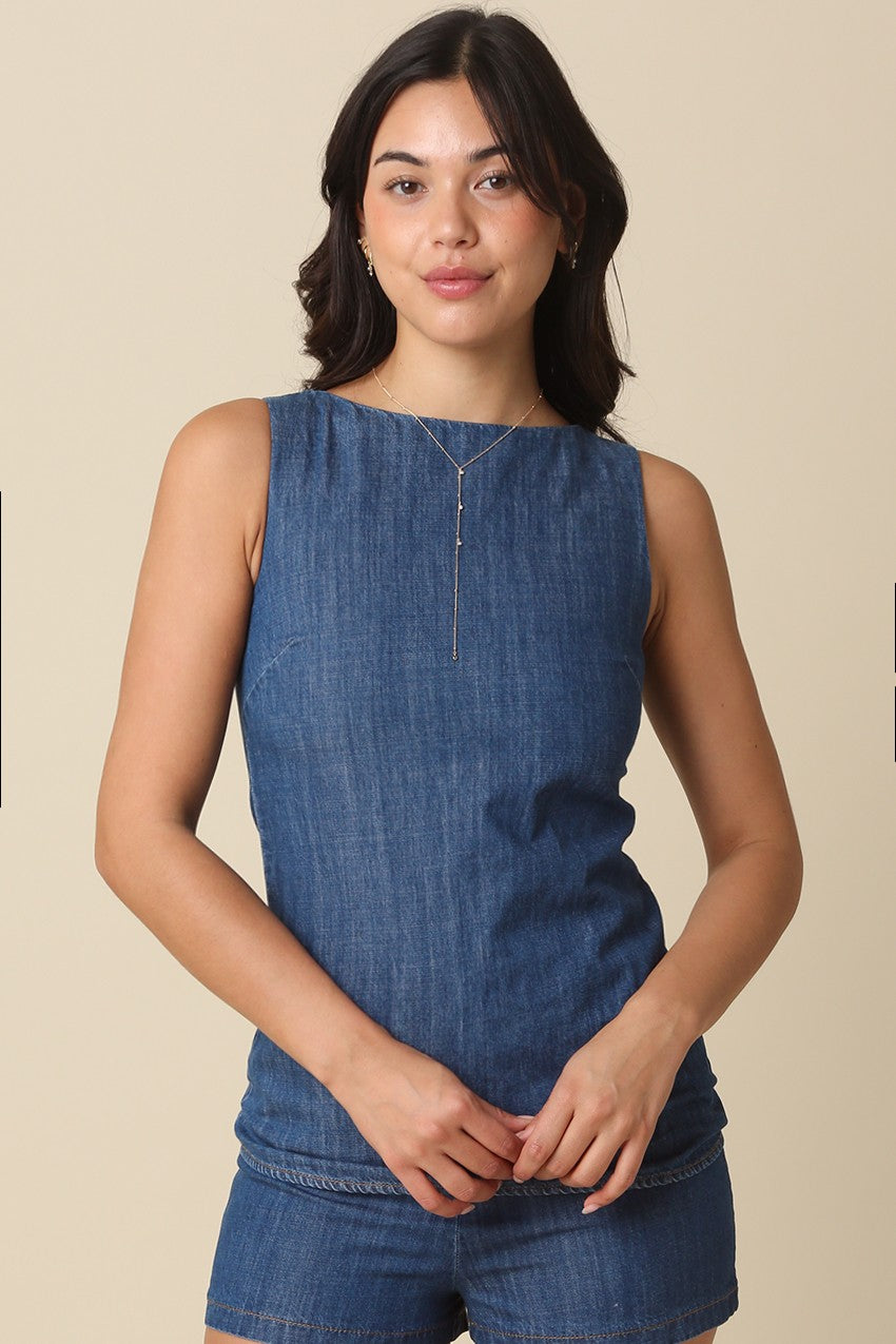 Indigo Muse Top