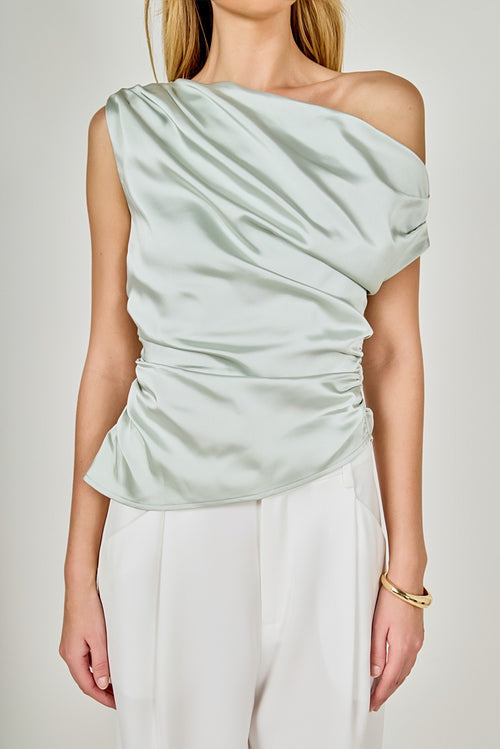 Asher Satin Top