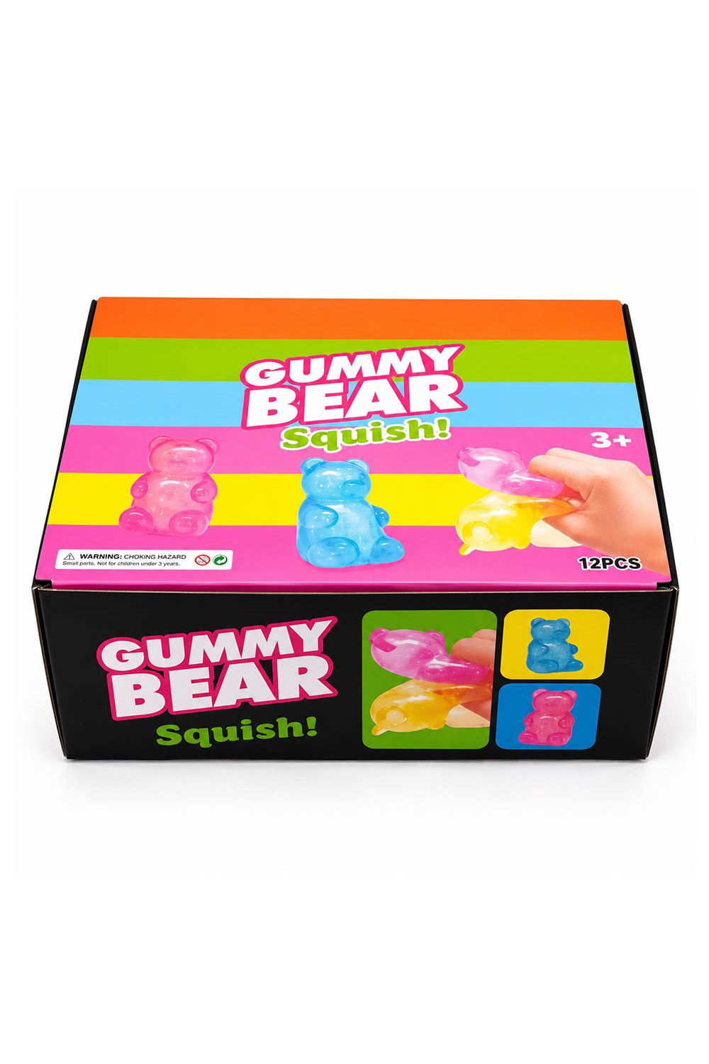 Viral Glitter Gummy Bear Squeeze