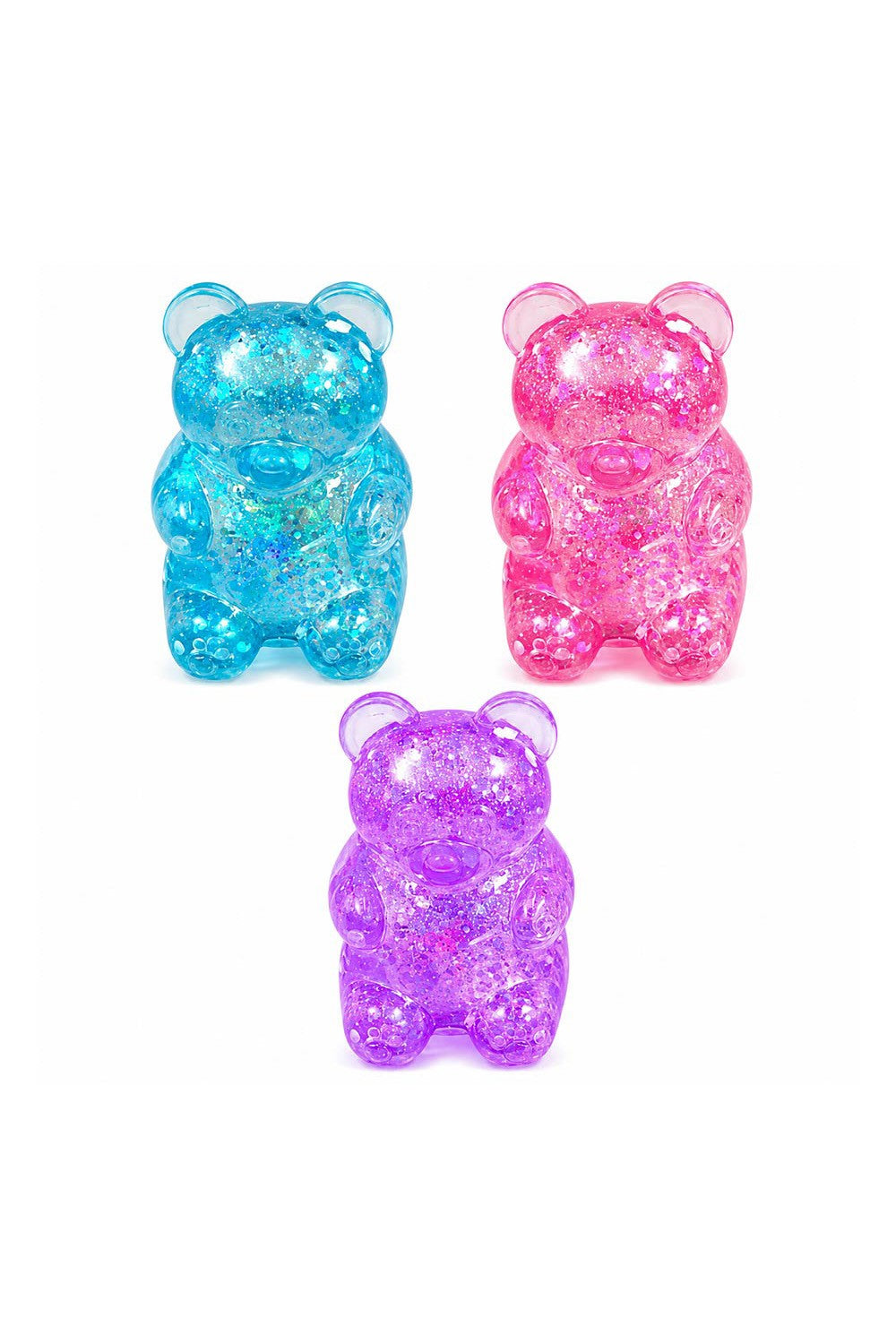 Viral Glitter Gummy Bear Squeeze
