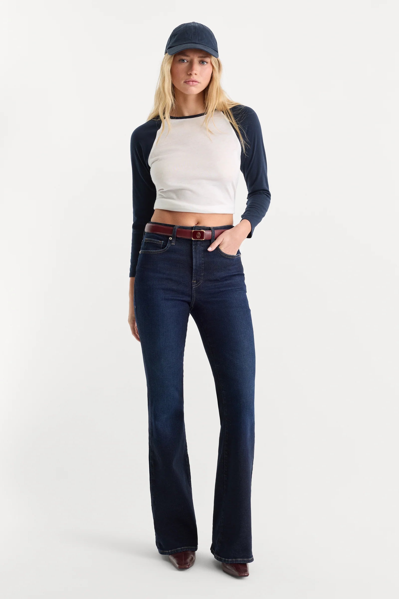 Good Legs Flare Jeans (Soft Tech)