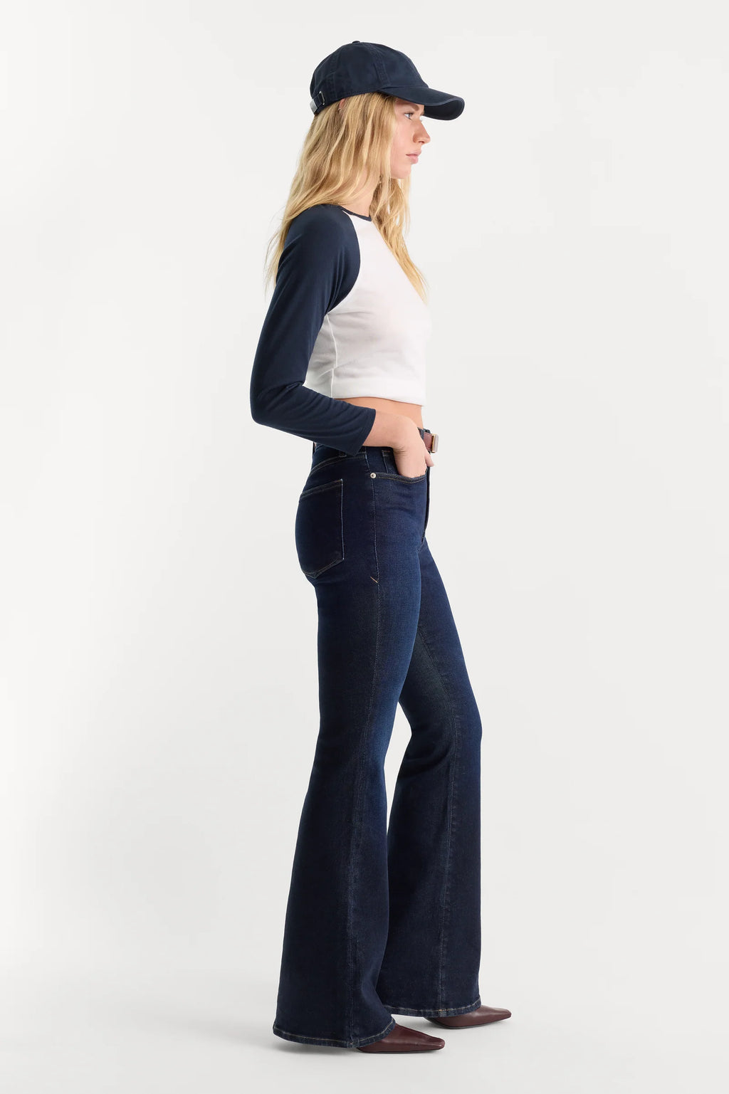 Good Legs Flare Jeans (Soft Tech)