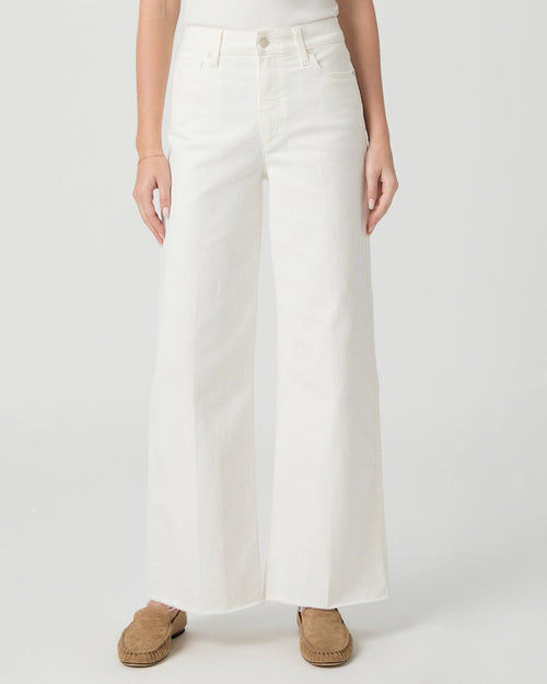 Anessa 31" Wide Leg Jean - Tonal Ecru