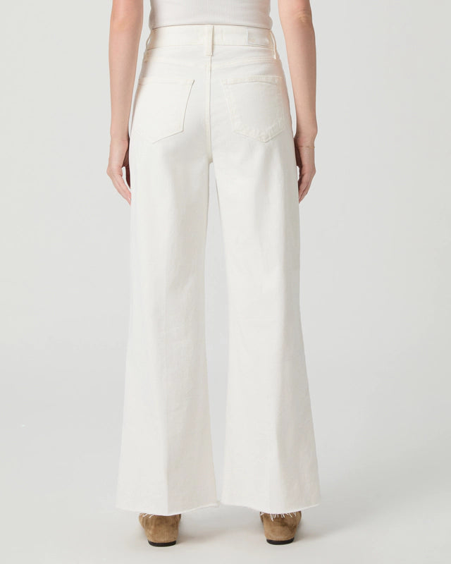 Anessa 31" Wide Leg Jean - Tonal Ecru