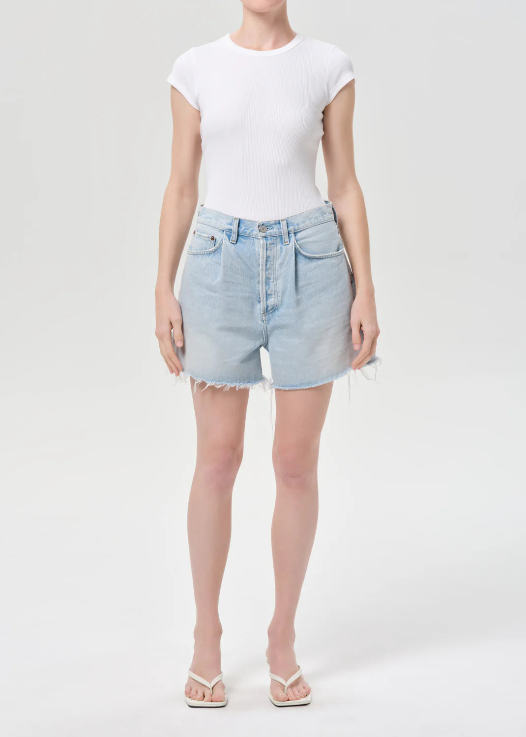 Rhoda Pleated A-Line Short - Detach