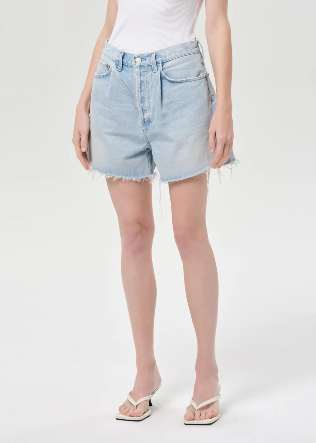 Rhoda Pleated A-Line Short - Detach