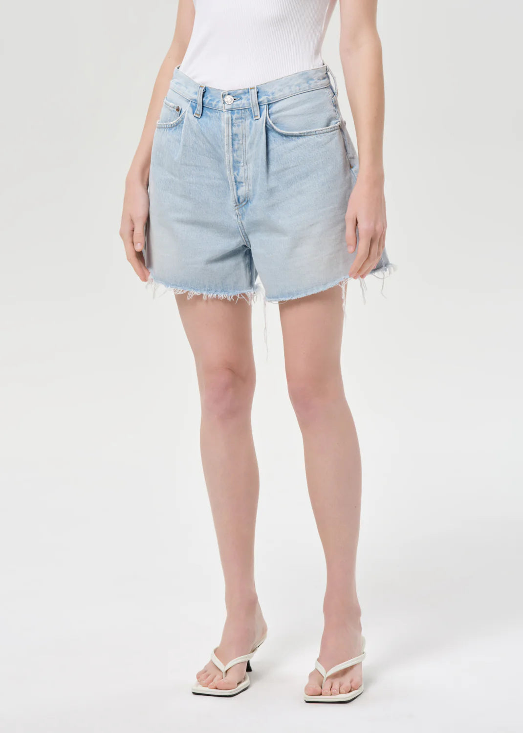 Rhoda Pleated A-Line Short - Detach