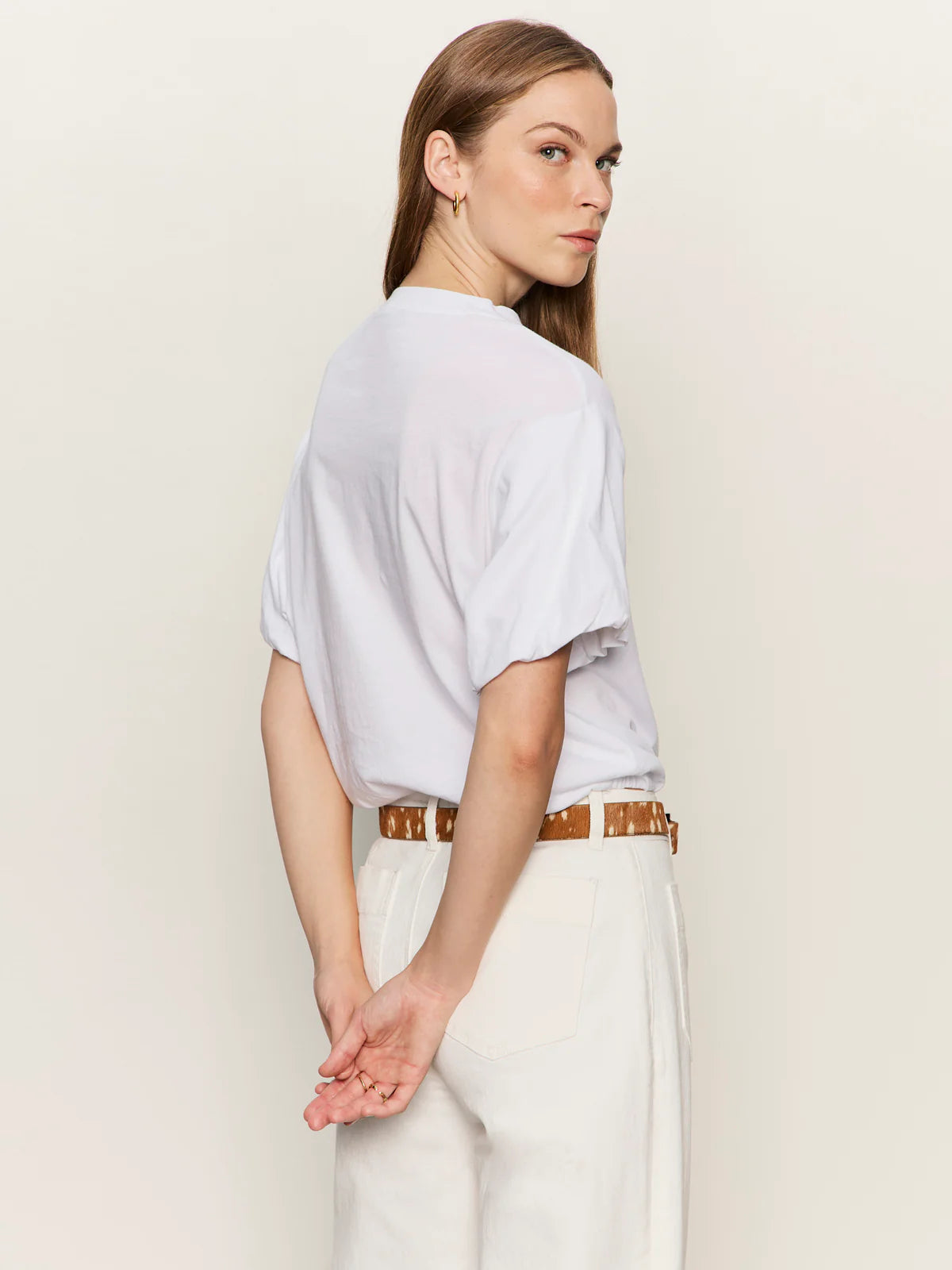 Pleat Bubble Tee