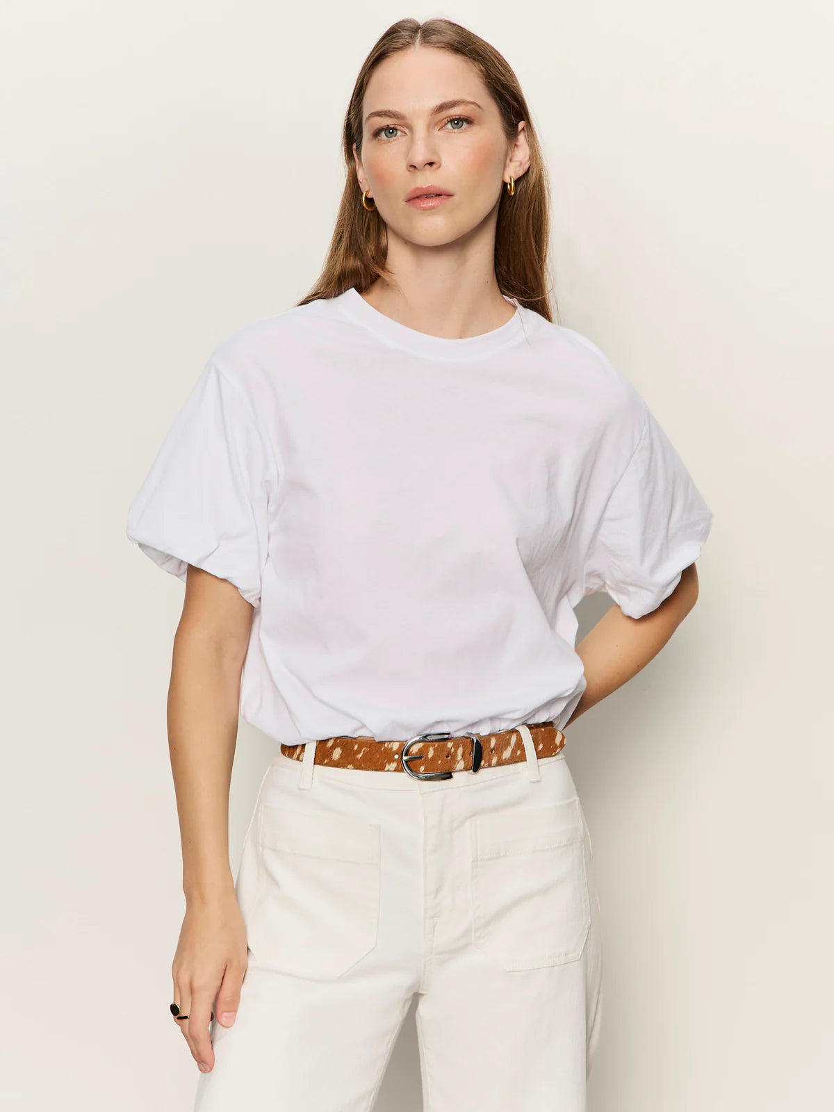 Pleat Bubble Tee