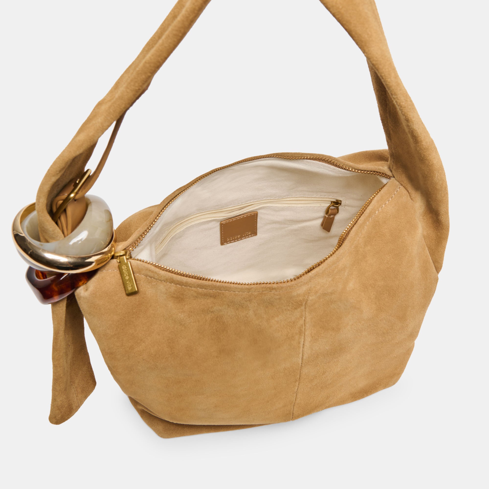 Kalen Suede Shoulder Bag