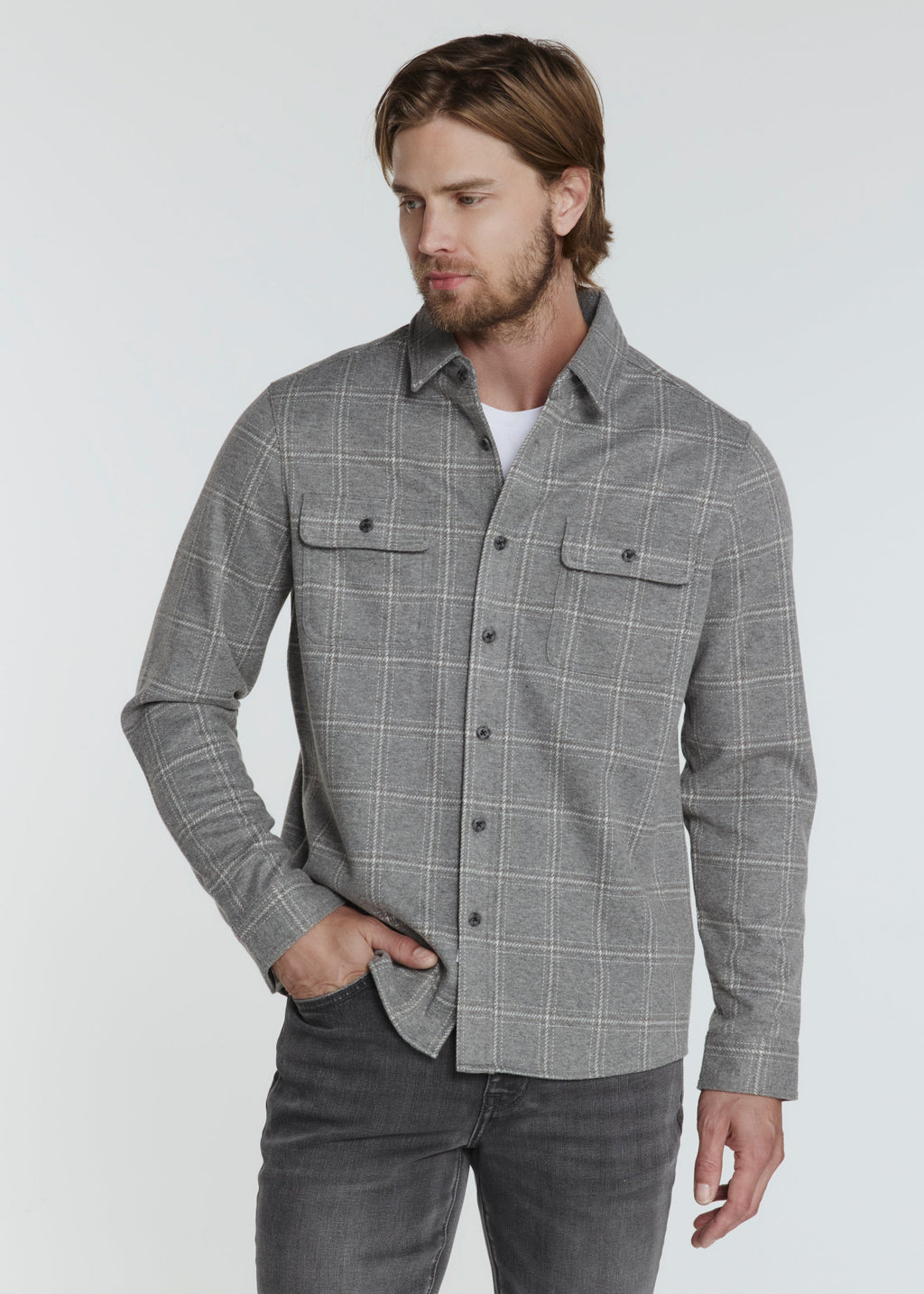 Generation Plaid Shirt - Grey