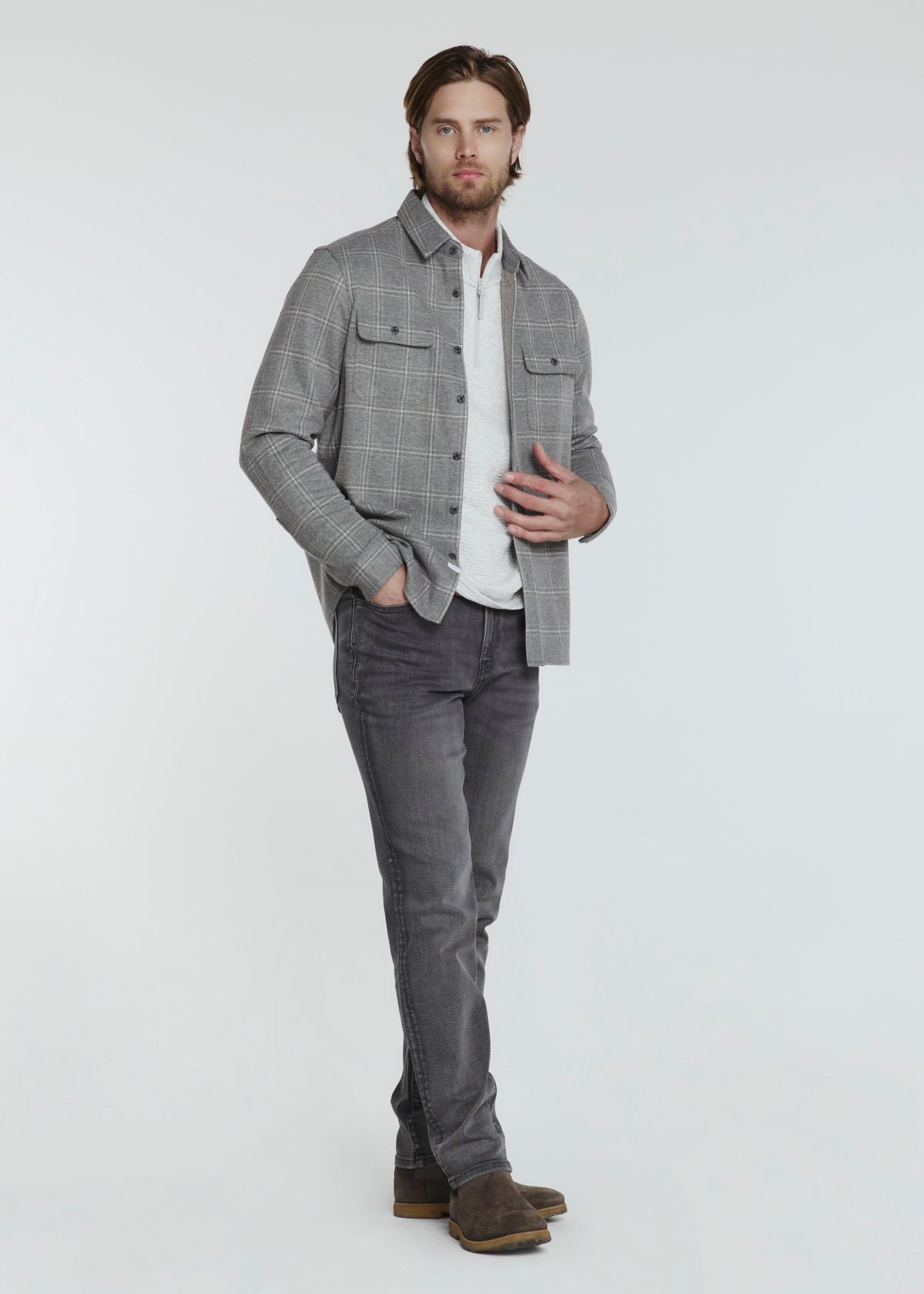 Generation Plaid Shirt - Grey