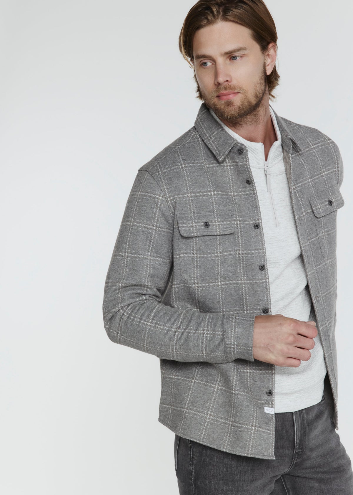 Generation Plaid Shirt - Grey