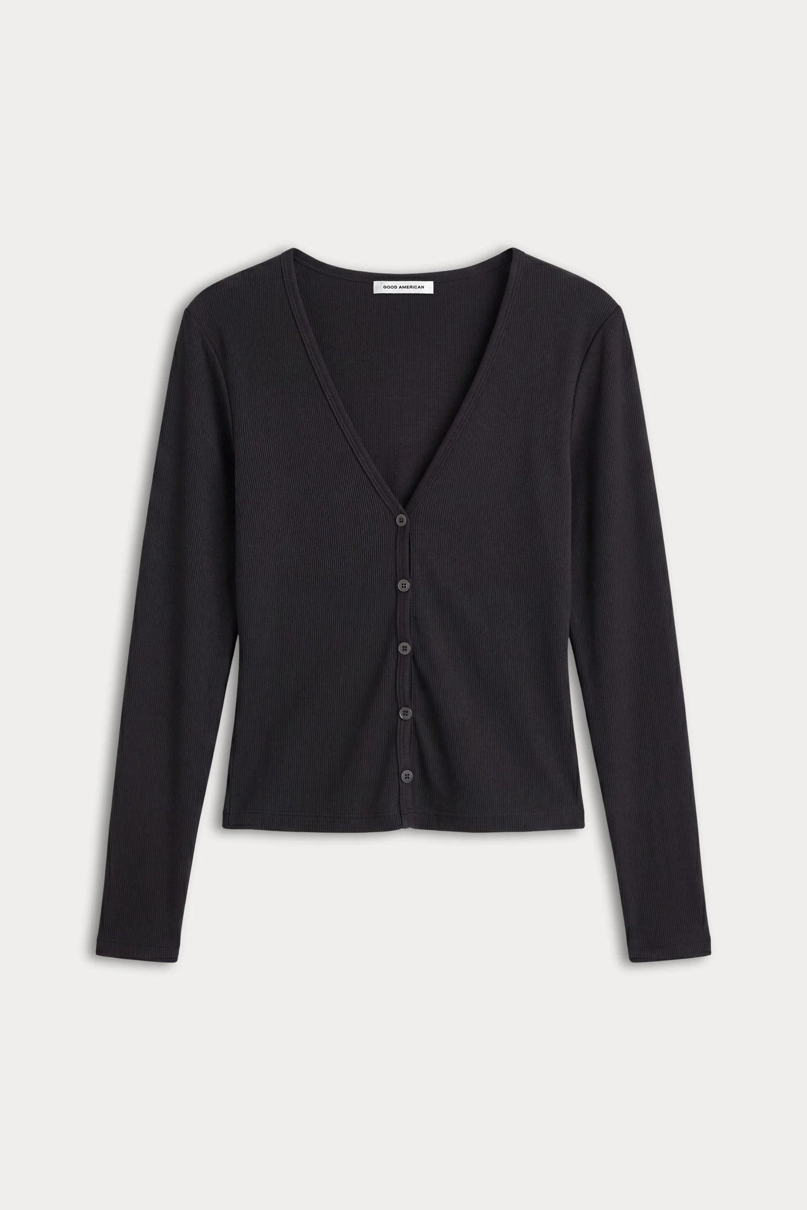 The Rib V Neck Cardigan