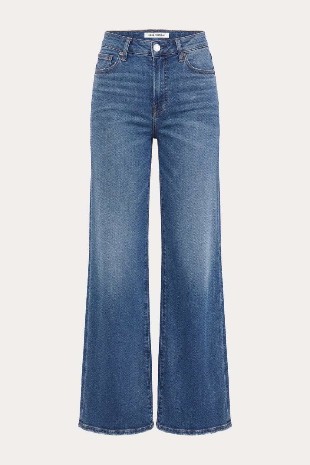 Soft Tech Good Waist Palazzo Jeans in Ridicule