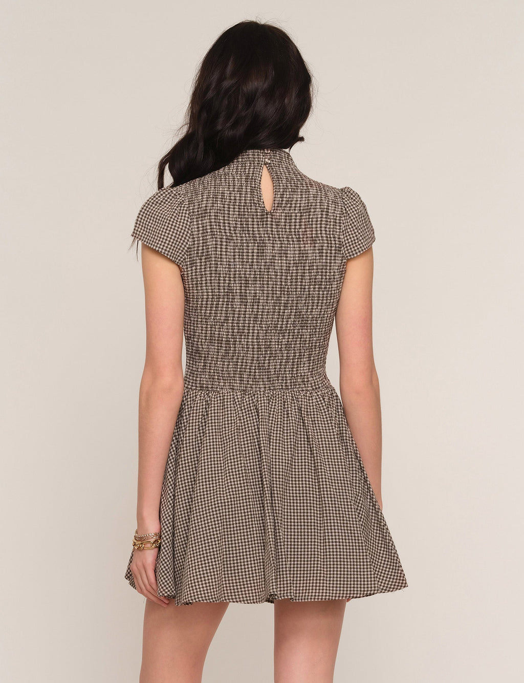 Dane Dress, smocked back view