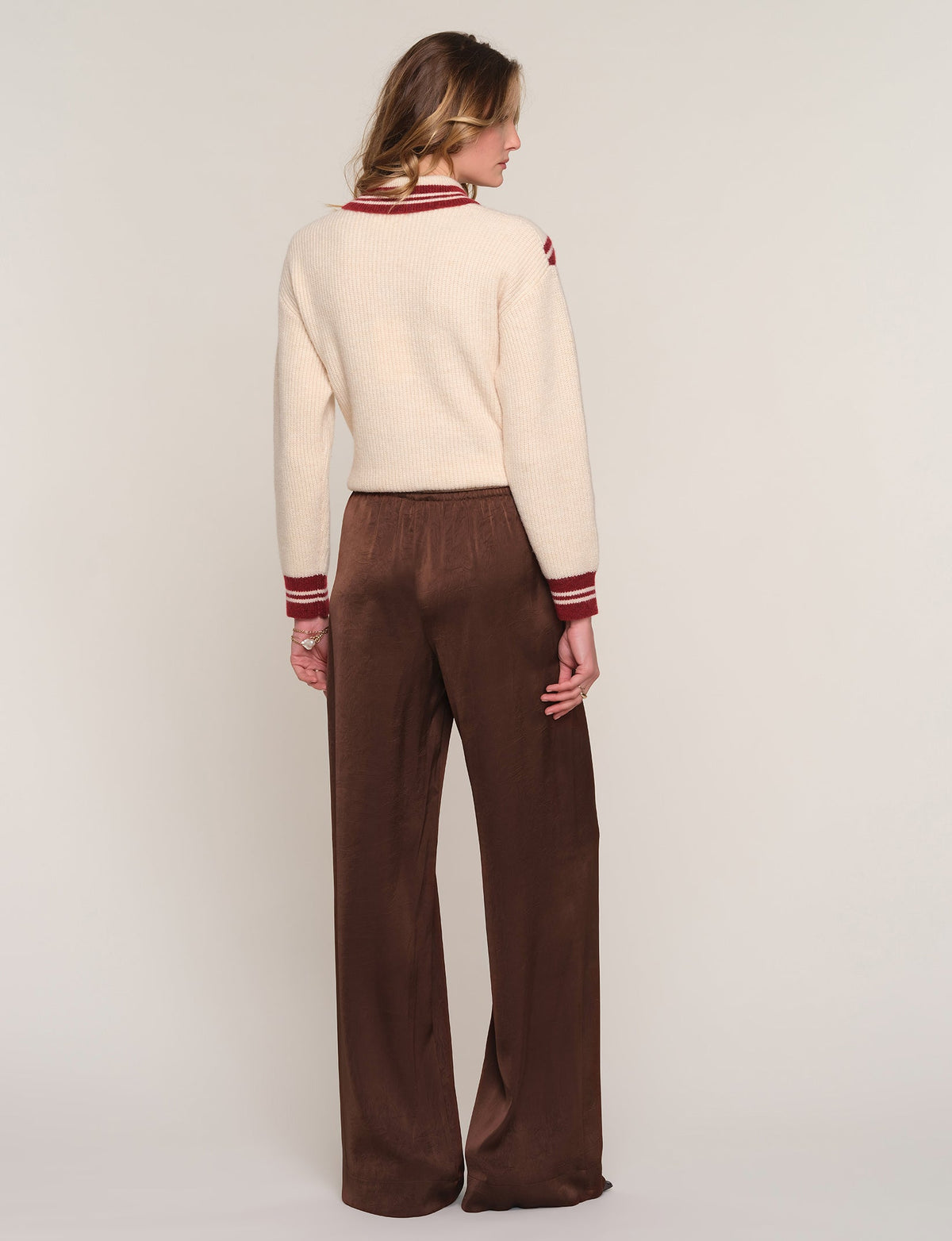 Kairi Pant in coco, back view