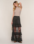 Sylvie Skirt, styled front view