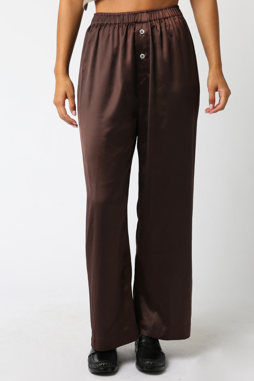 Sylvie Satin Pant