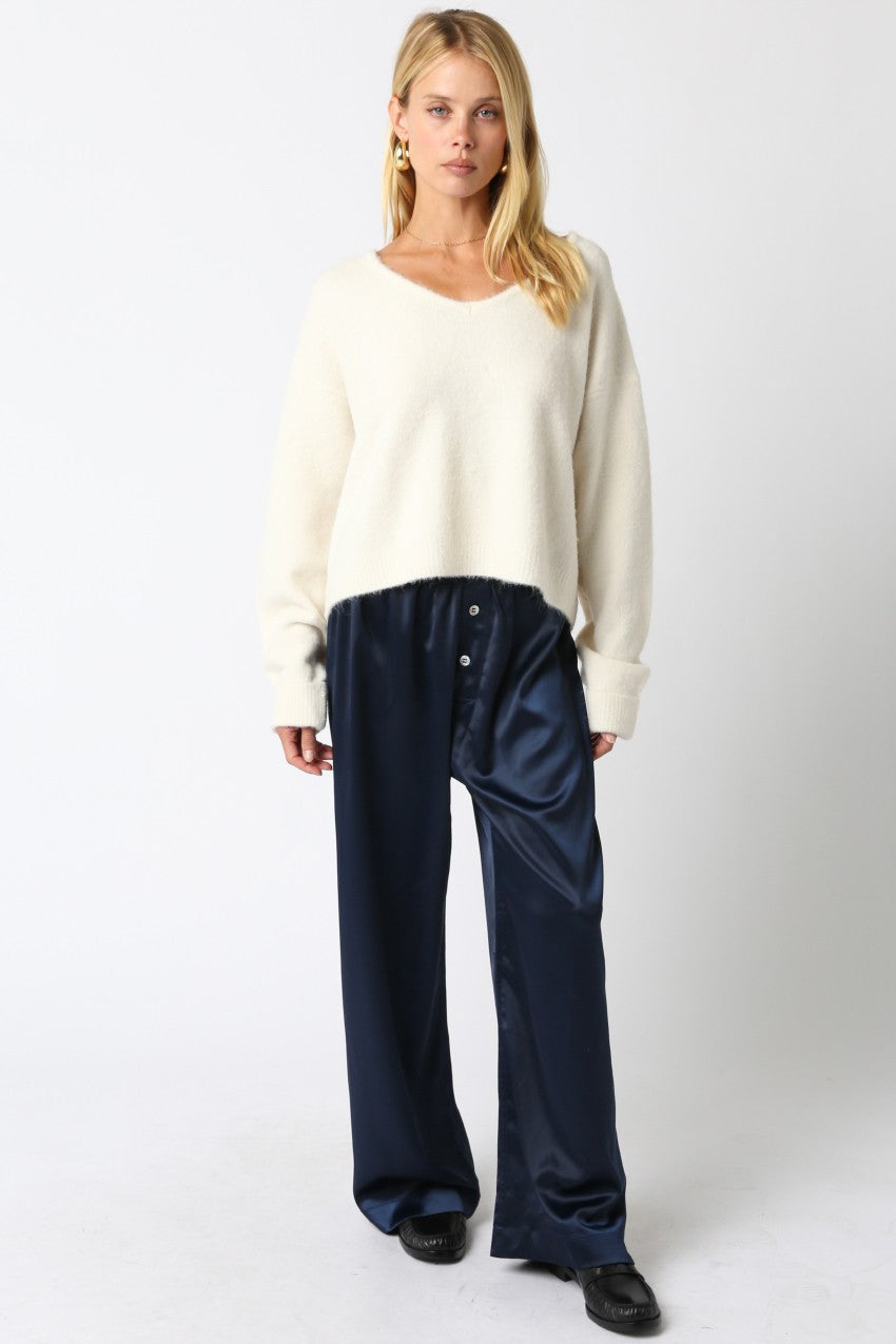 Sylvie Satin Pant