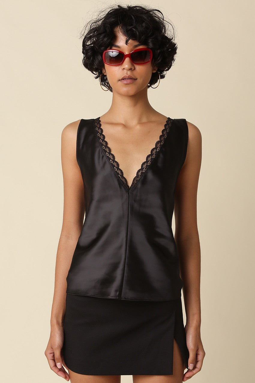 Lola Satin Tank