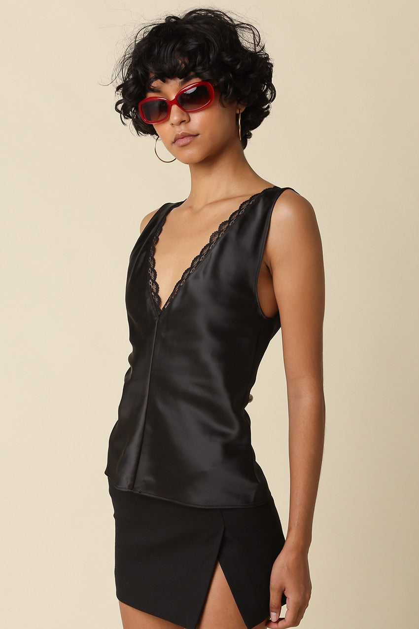 Lola Satin Tank