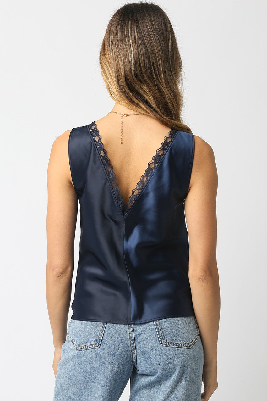 Lola Satin Tank