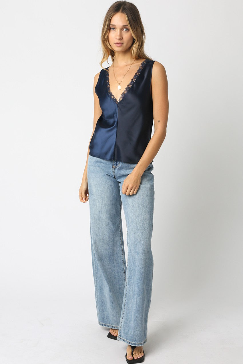 Lola Satin Tank