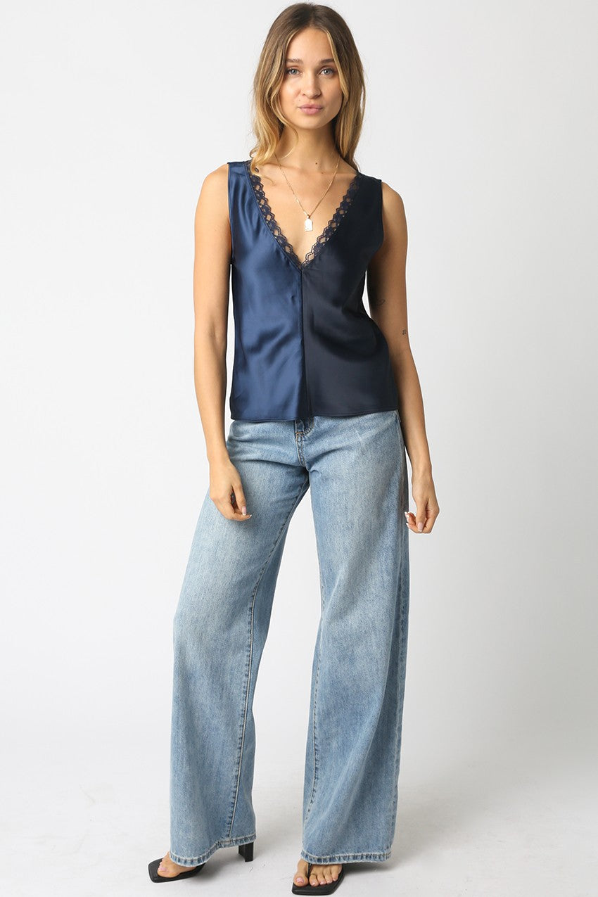 Lola Satin Tank