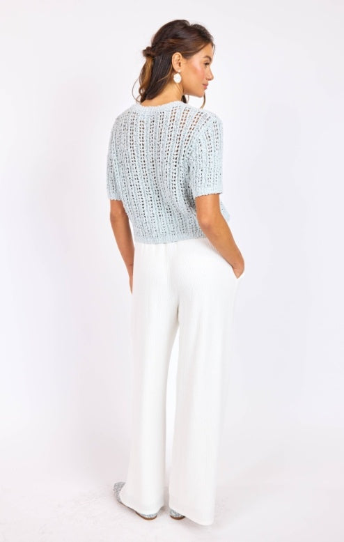 Peruse Short Sleeve Sweater