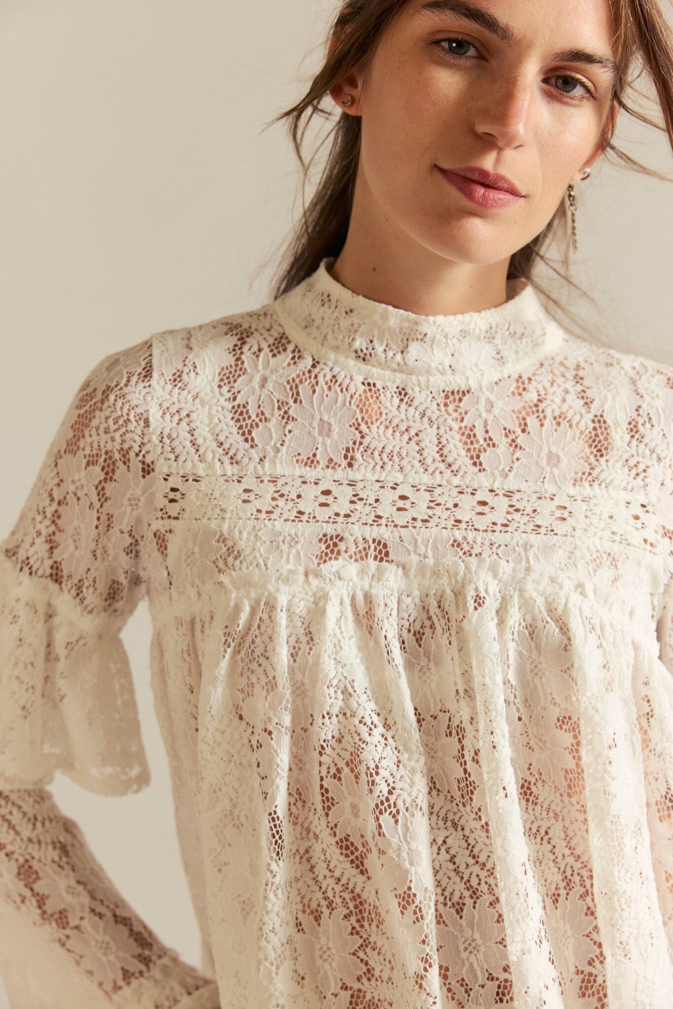 Lilabeth Lace Top