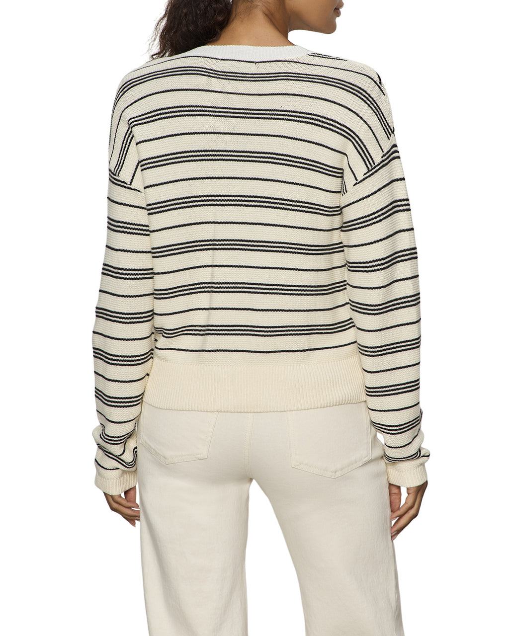 Striped Henley Sweater