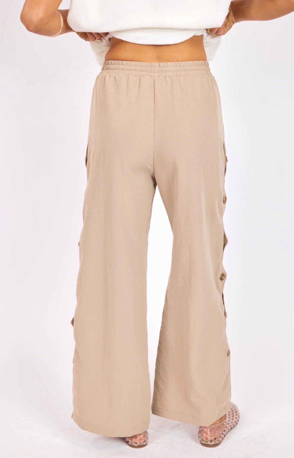 Natural Roots Button Pants
