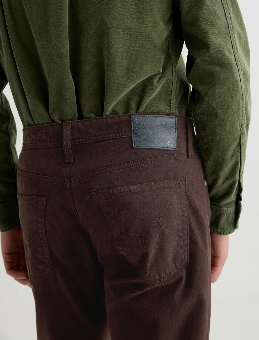 Everett Slim Straight Jean- Raw Umber