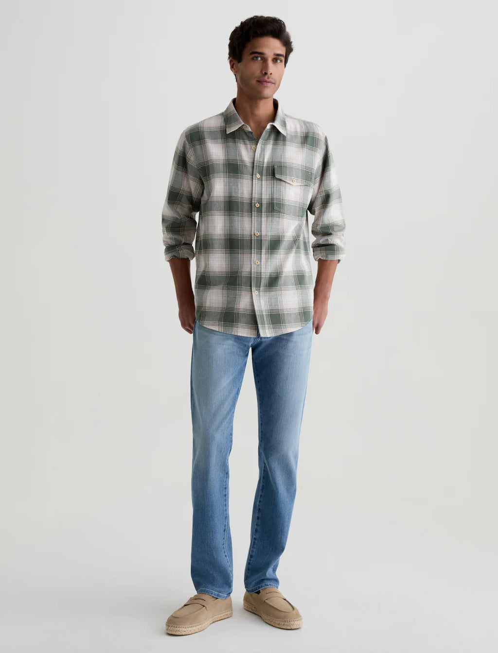 Everett Slim Straight- Cascade