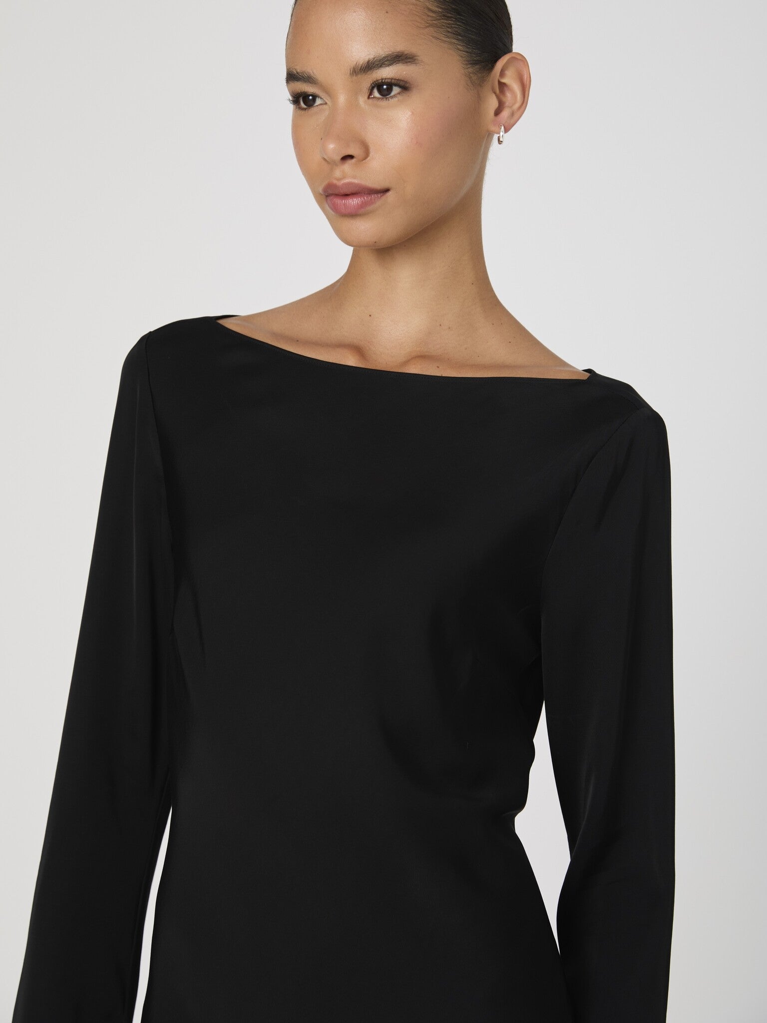 Ennis Satin Mini Dress