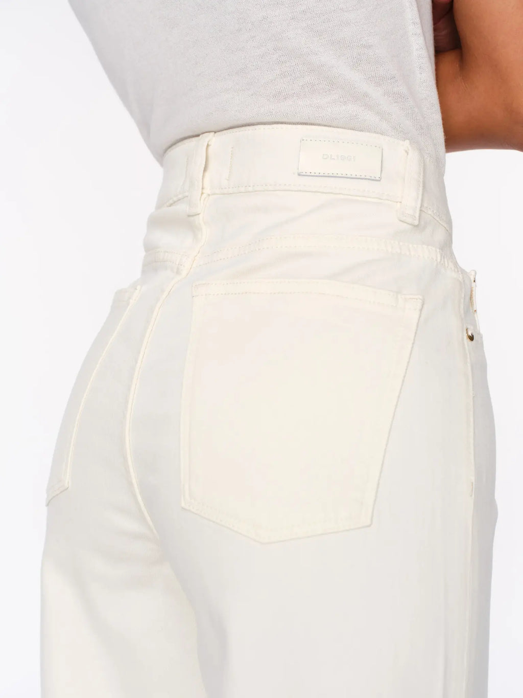 Hepburn Wide Leg- Eggshell