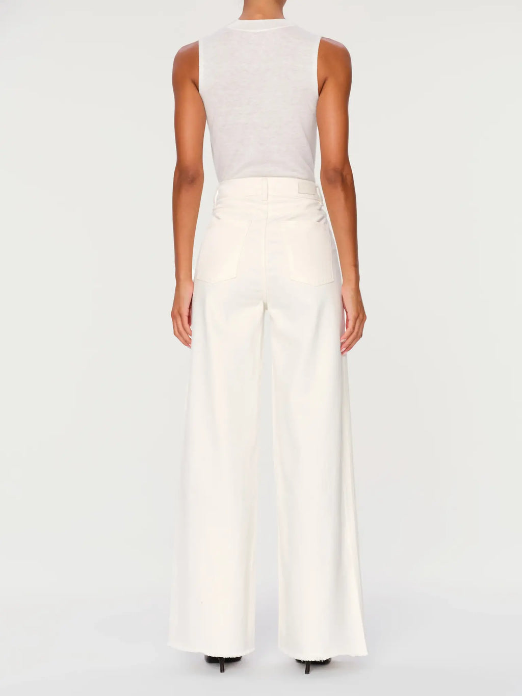 Hepburn Wide Leg- Eggshell