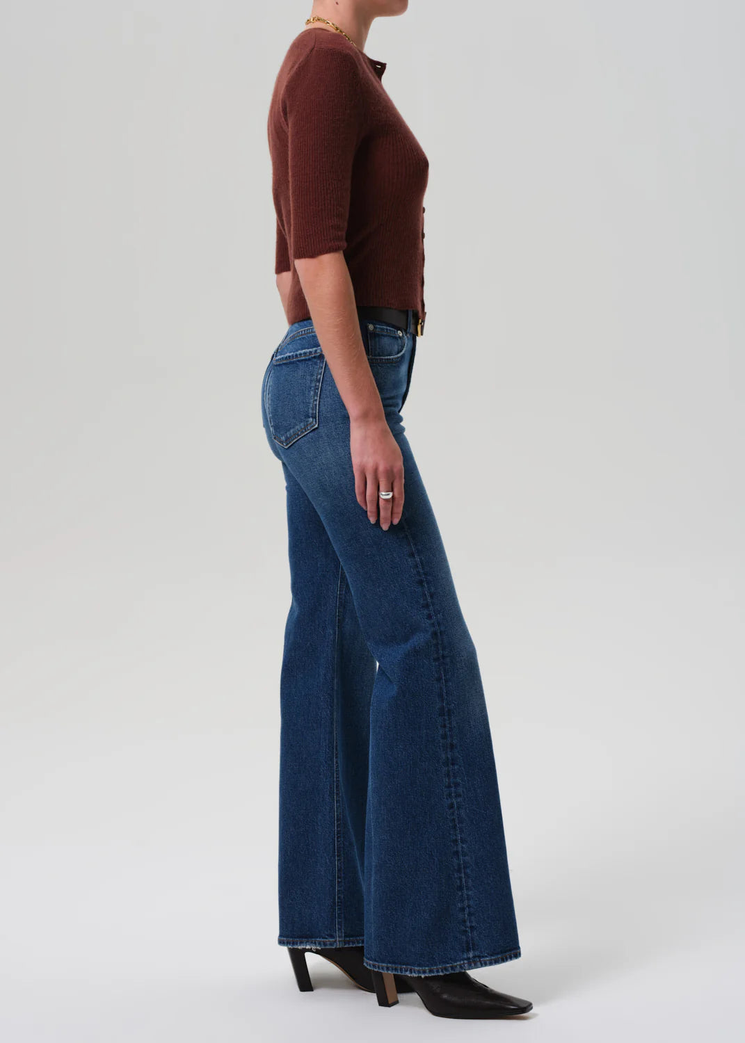 Kimberly 70's Flare Jean- Cruise