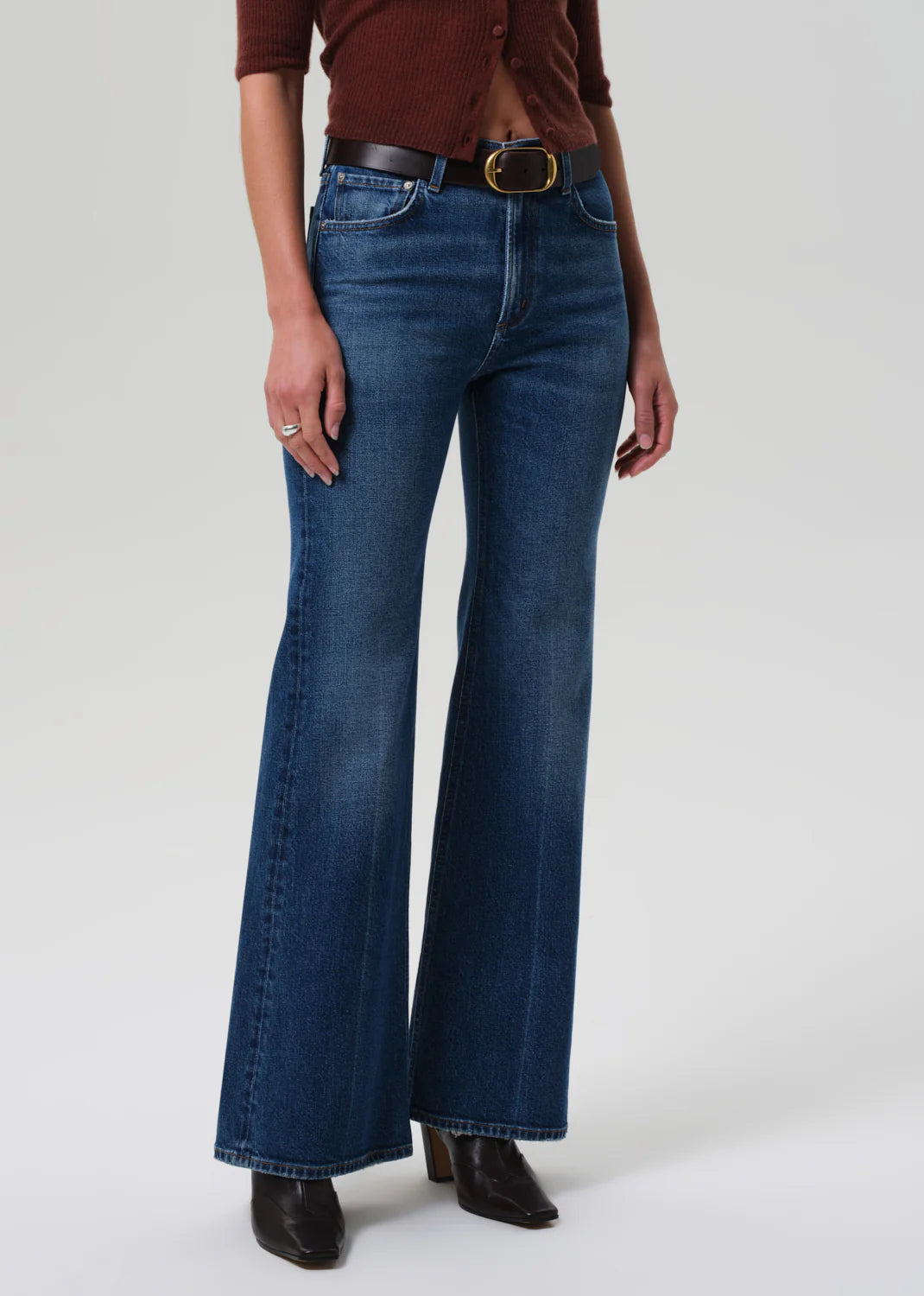Kimberly 70's Flare Jean- Cruise