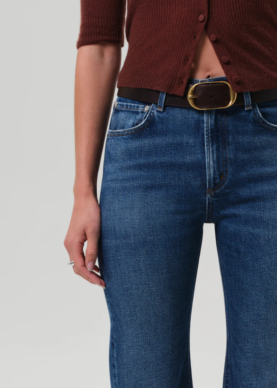 Kimberly 70's Flare Jean- Cruise