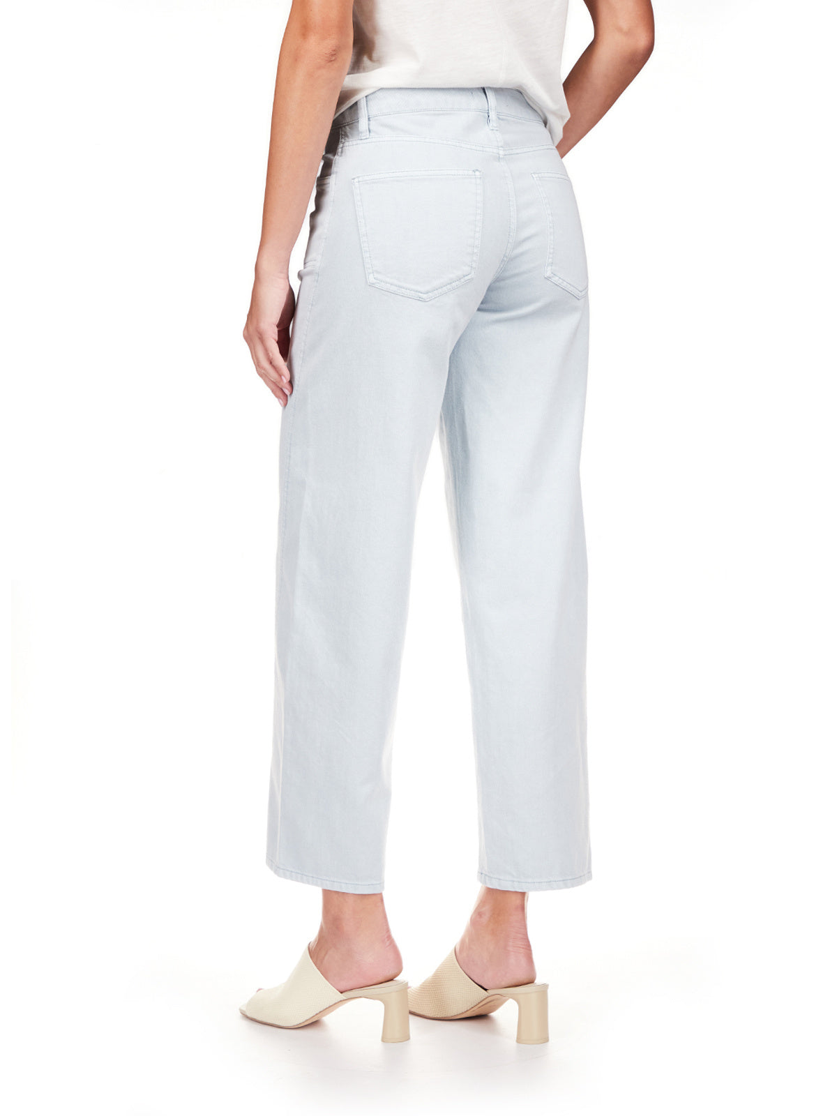 District Column Ankle Jean- Blue Mirage